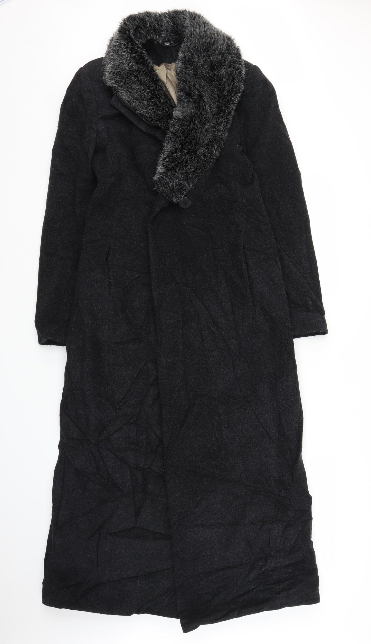 Principles Womens Grey   Overcoat Coat Size 8