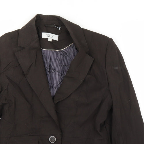 NEXT Womens Brown   Jacket Blazer Size 10