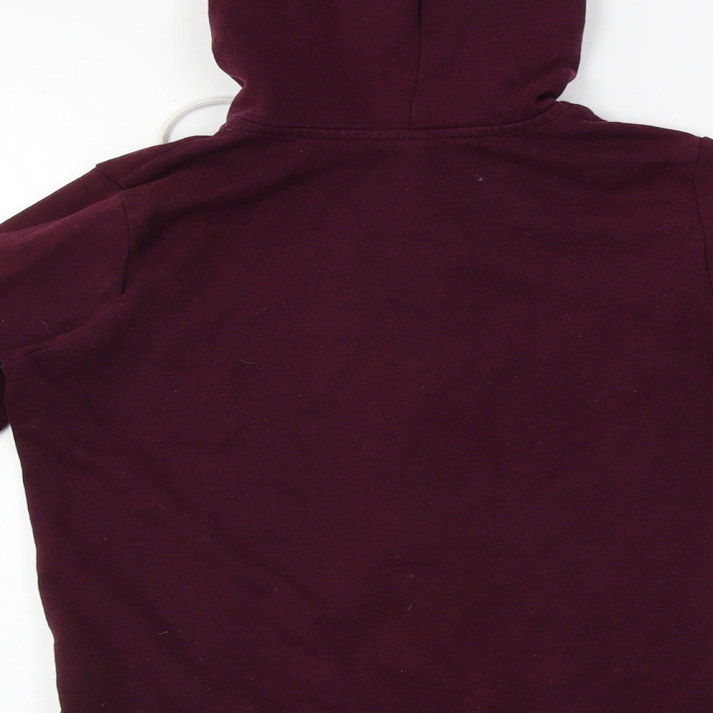 H&M  Womens Purple   Full Zip Hoodie Size S