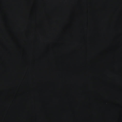 euro 56 Womens Black   A-Line Skirt Size 28