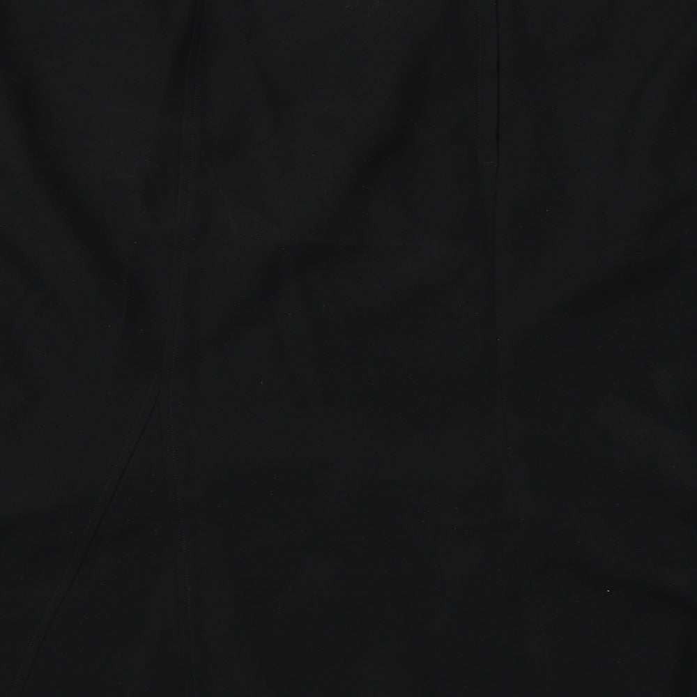euro 56 Womens Black   A-Line Skirt Size 28