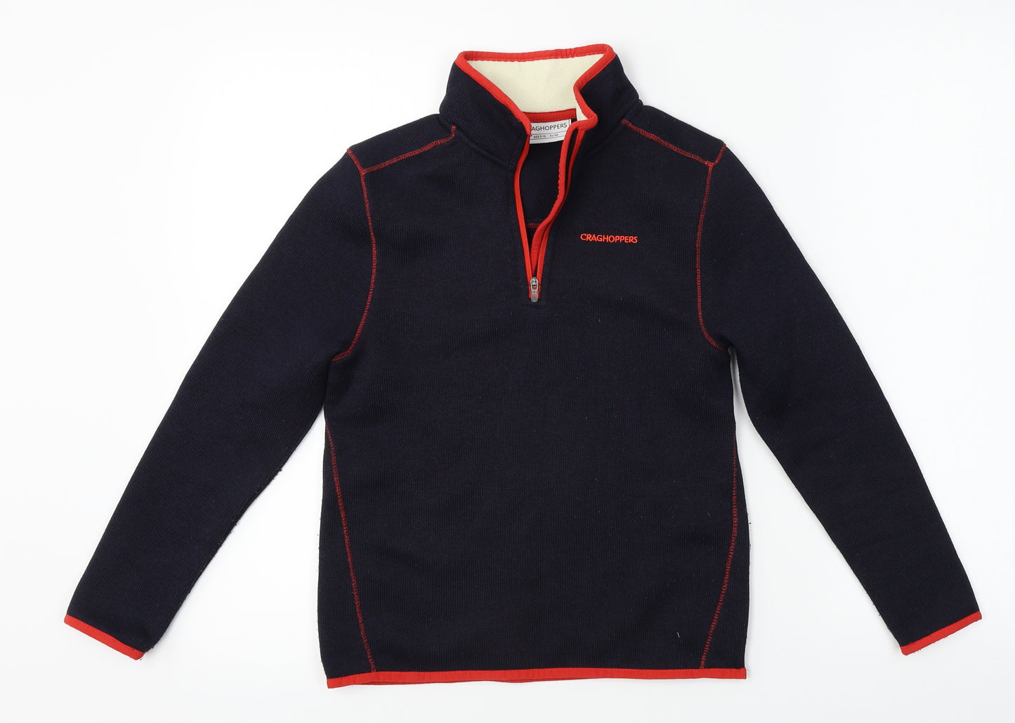 Craghoppers  Boys Blue   Henley Jumper Size 9-10 Years