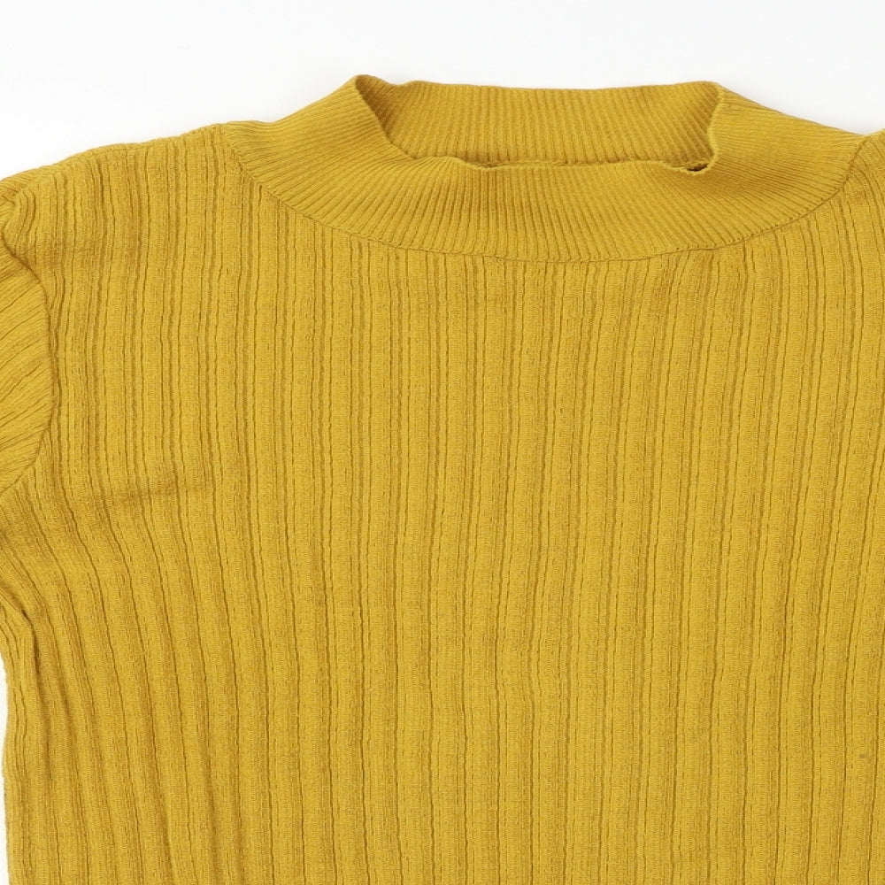 Primark  Womens Yellow   Pullover Jumper Size L