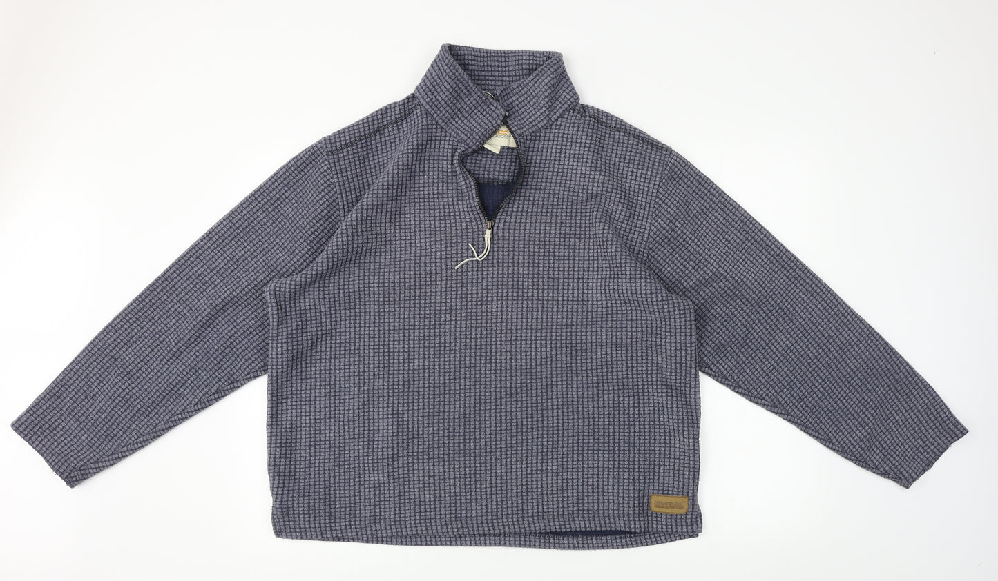 Regatta  Mens Blue   Henley Hoodie Size XL
