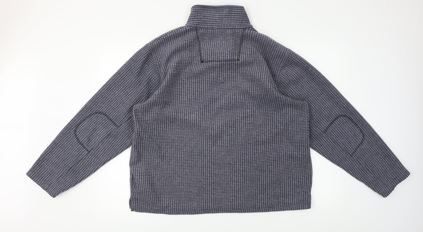 Regatta  Mens Blue   Henley Hoodie Size XL
