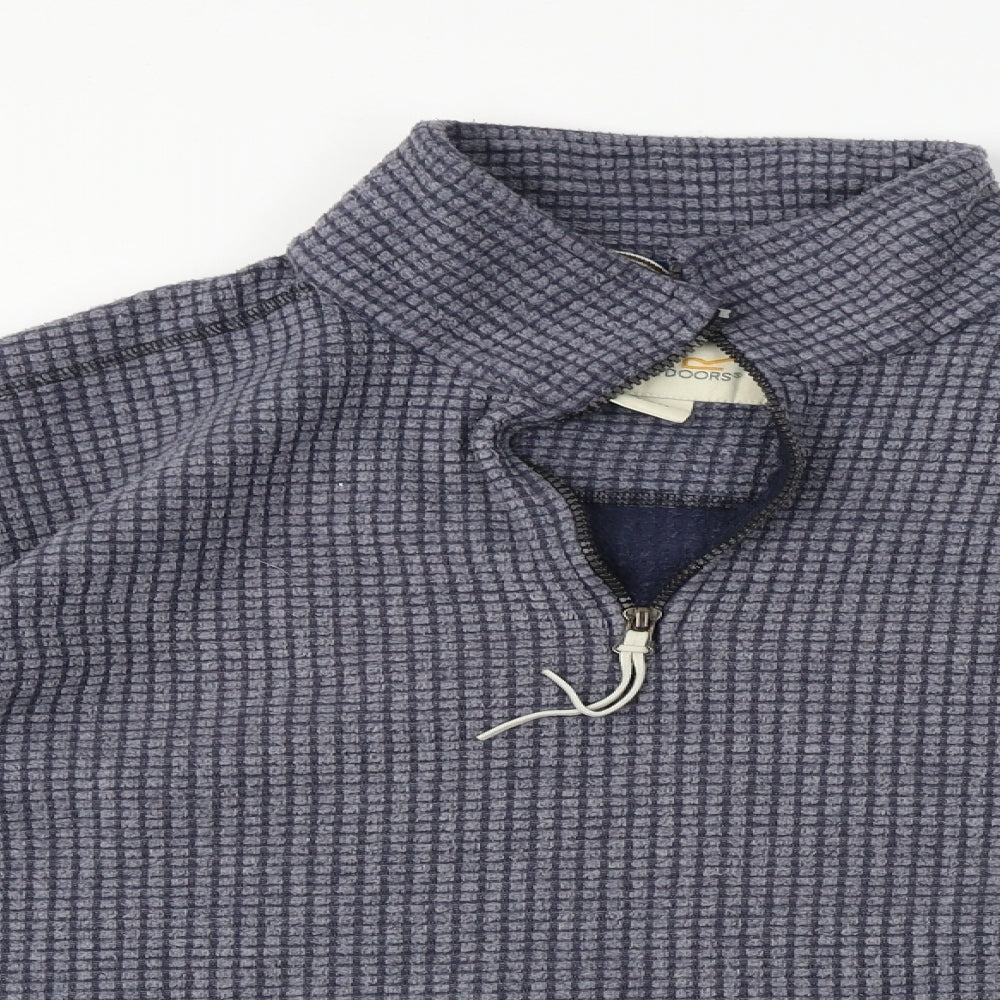 Regatta  Mens Blue   Henley Hoodie Size XL