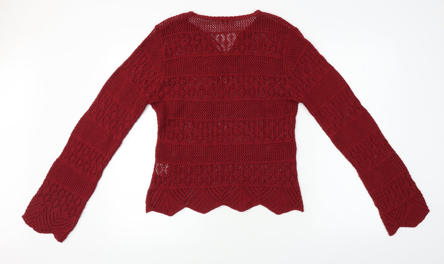 Per Una  Womens Red   Pullover Jumper Size 16
