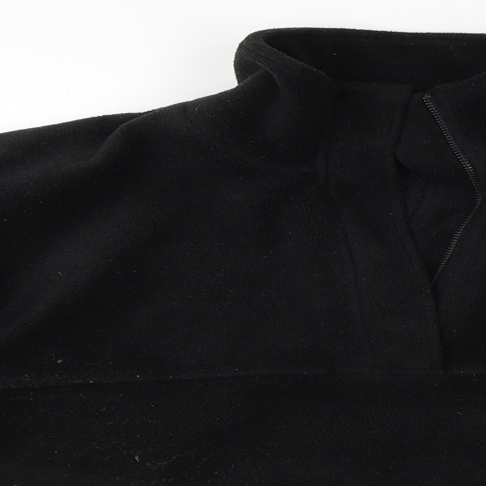 LEVIS    Mens Black   Henley Jumper Size L