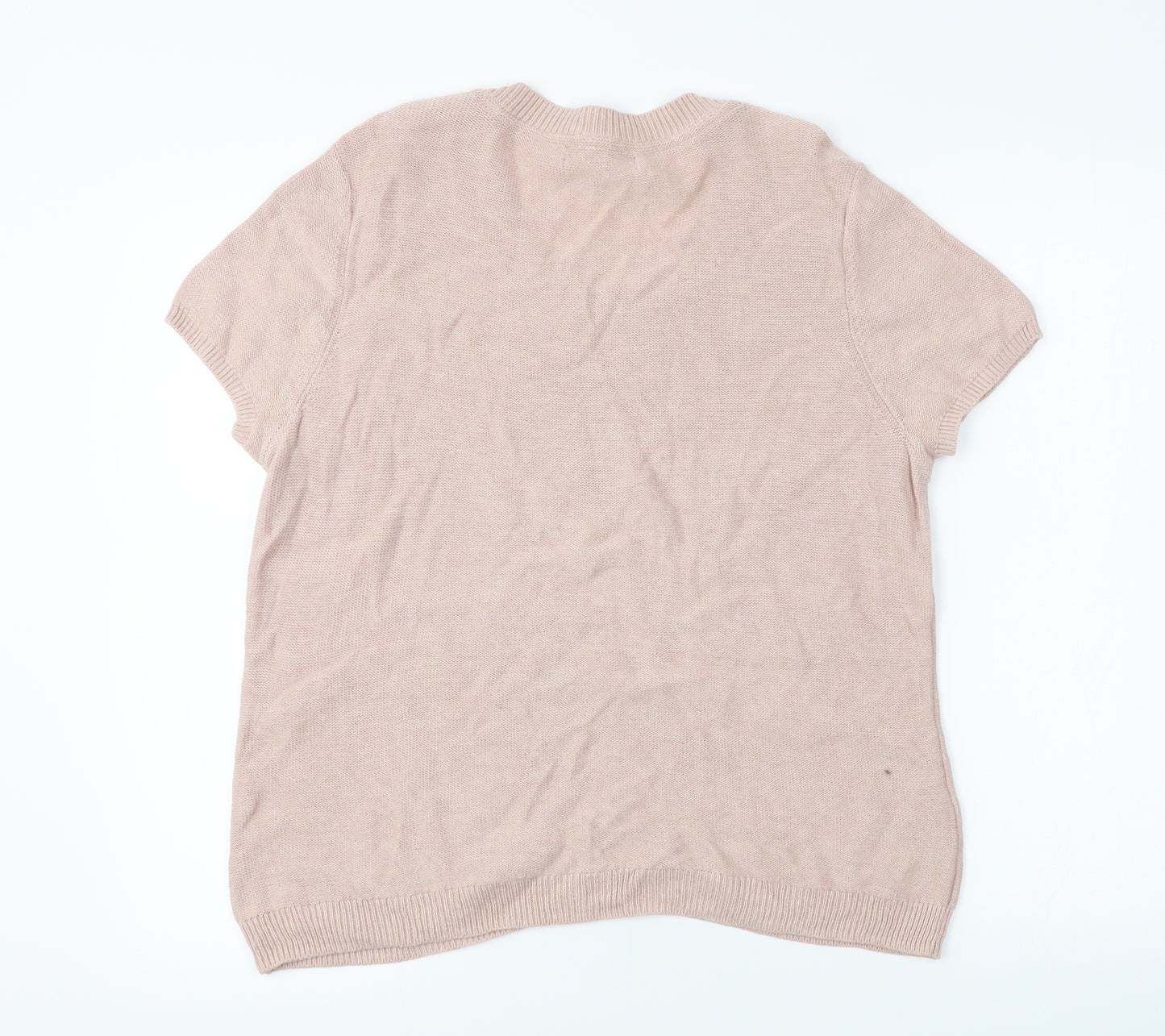 Laura Ashley  Womens Pink   Pullover Jumper Size 18