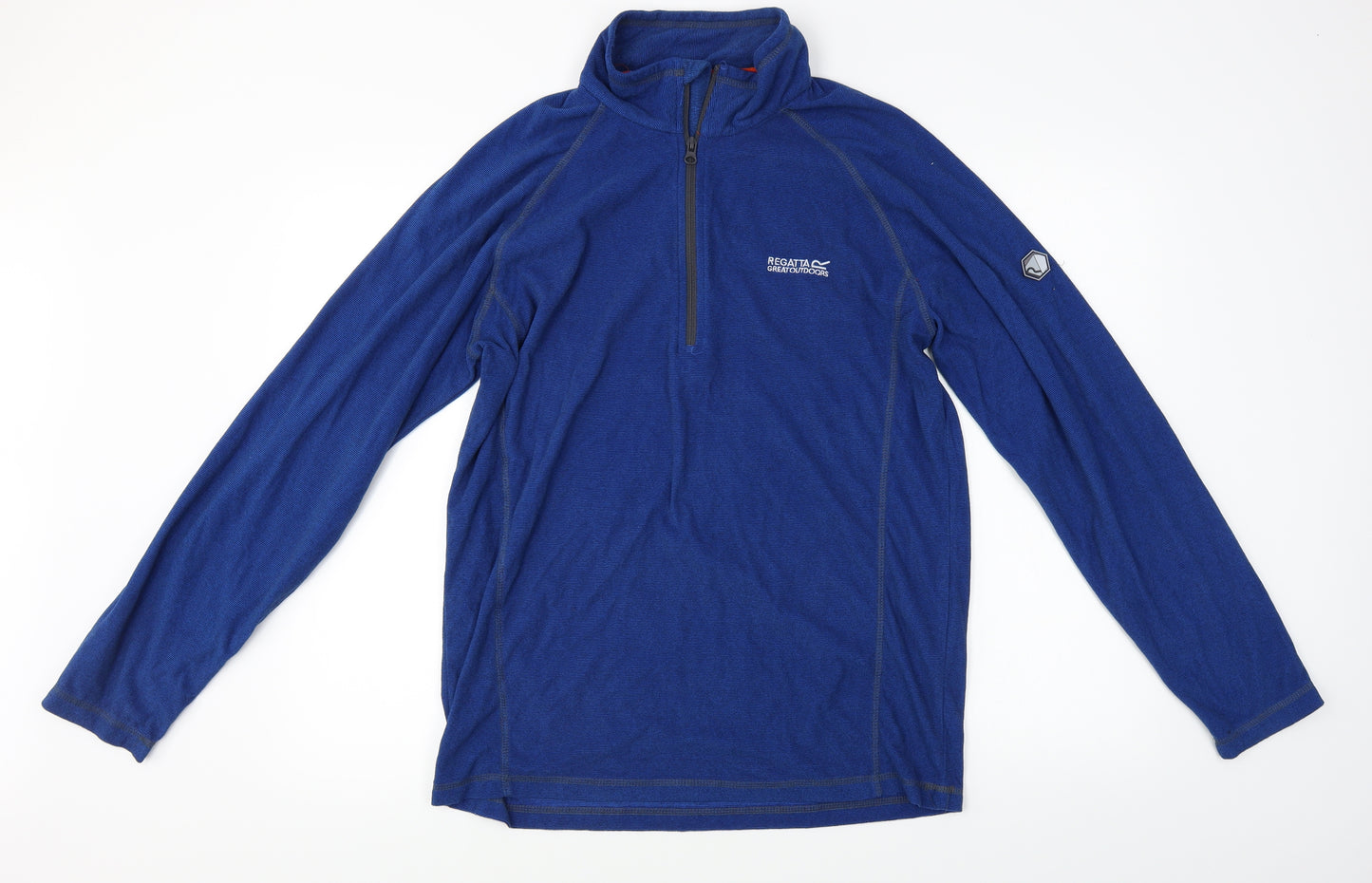 Regatta  Mens Blue   Henley Sweatshirt Size L