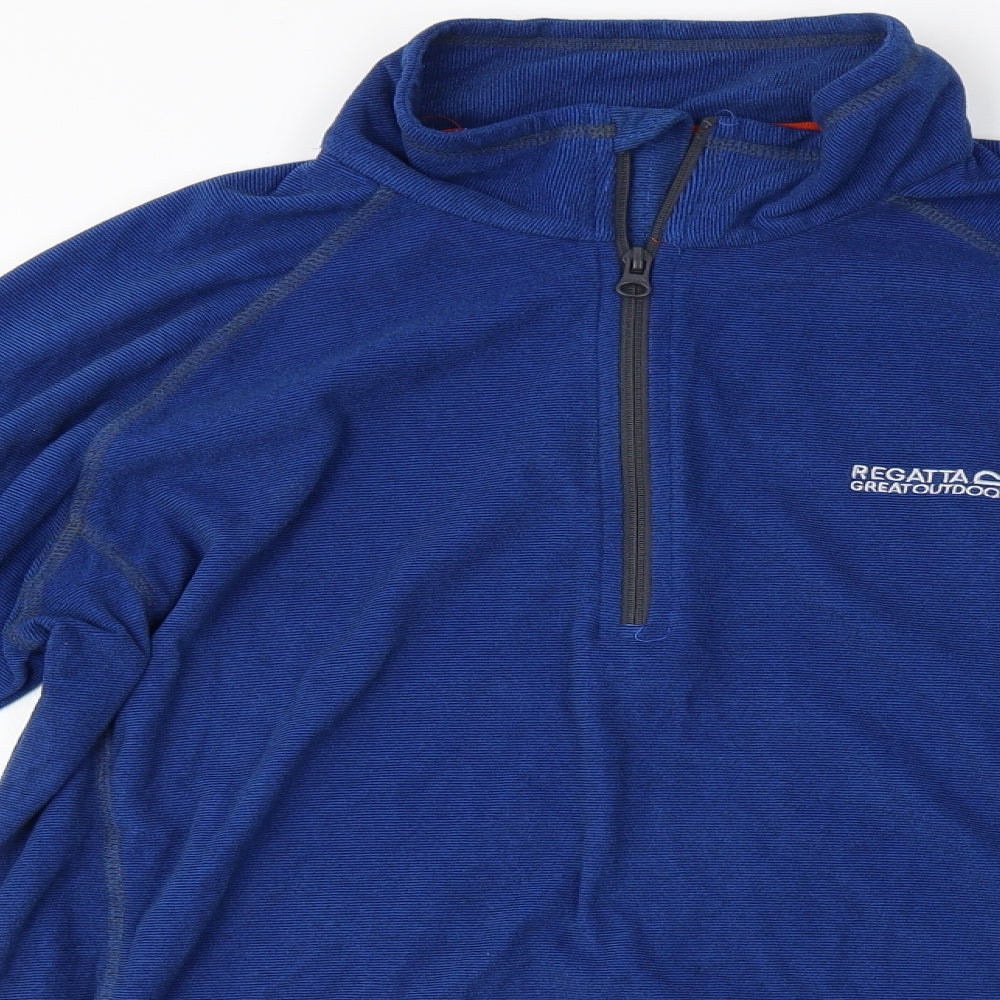 Regatta  Mens Blue   Henley Sweatshirt Size L