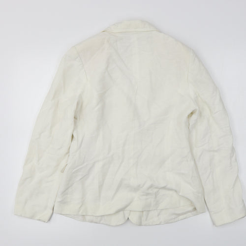 Wallis  Womens White   Jacket Blazer Size 10