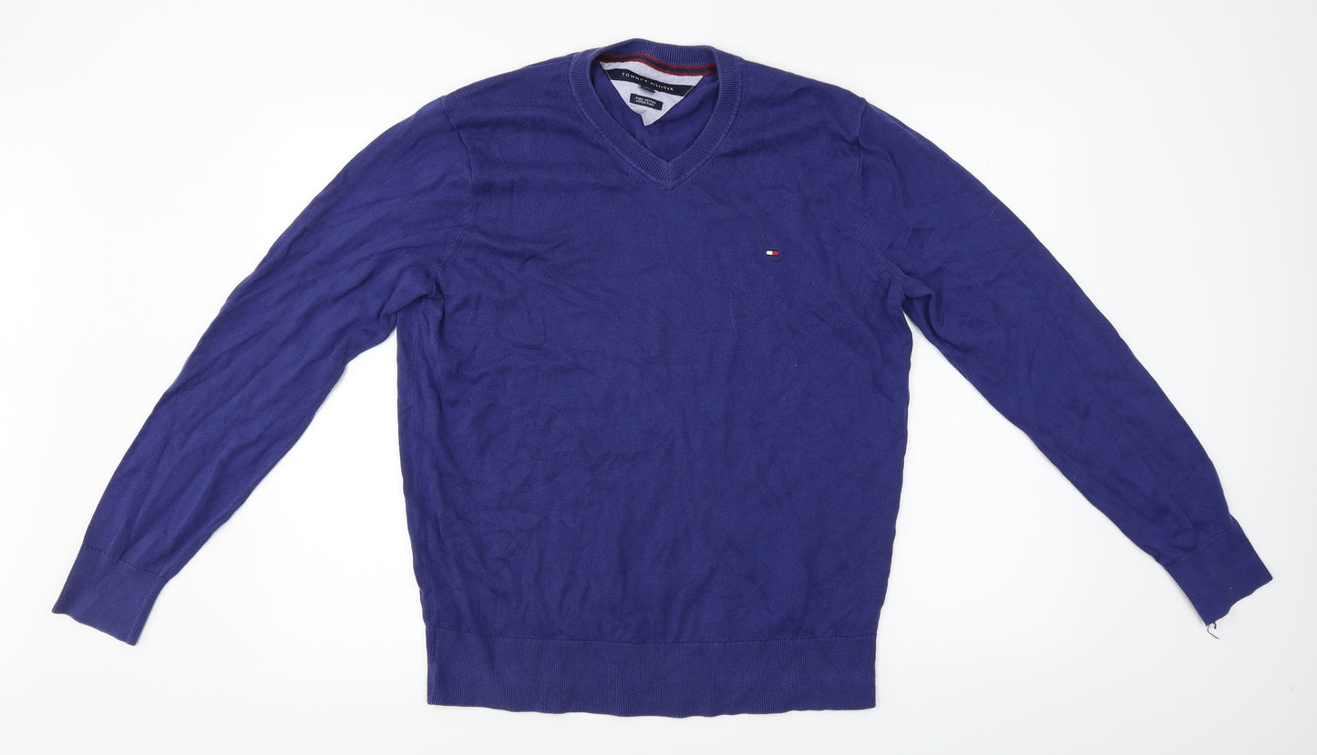 Tommy Hilfiger  Mens Blue   Pullover Jumper Size L