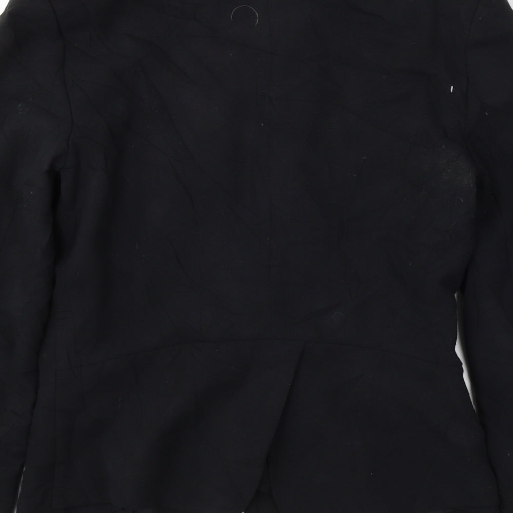 H&M  Womens Black   Jacket Blazer Size S
