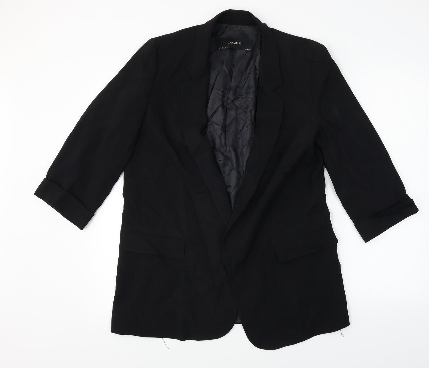 Zara  Womens Black   Jacket Blazer Size L