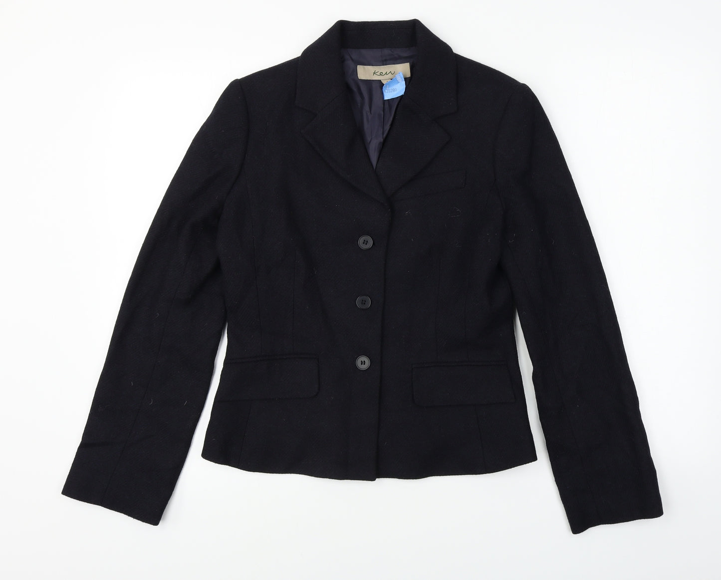 keu Womens Black   Jacket Blazer Size S