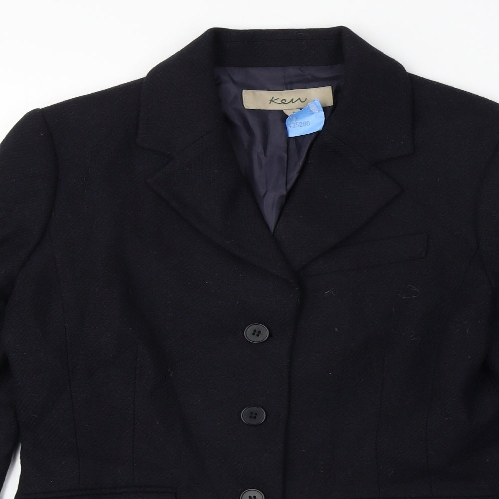 keu Womens Black   Jacket Blazer Size S