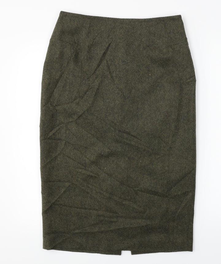 call of the wind Womens Green Bandage Skirt Size 12