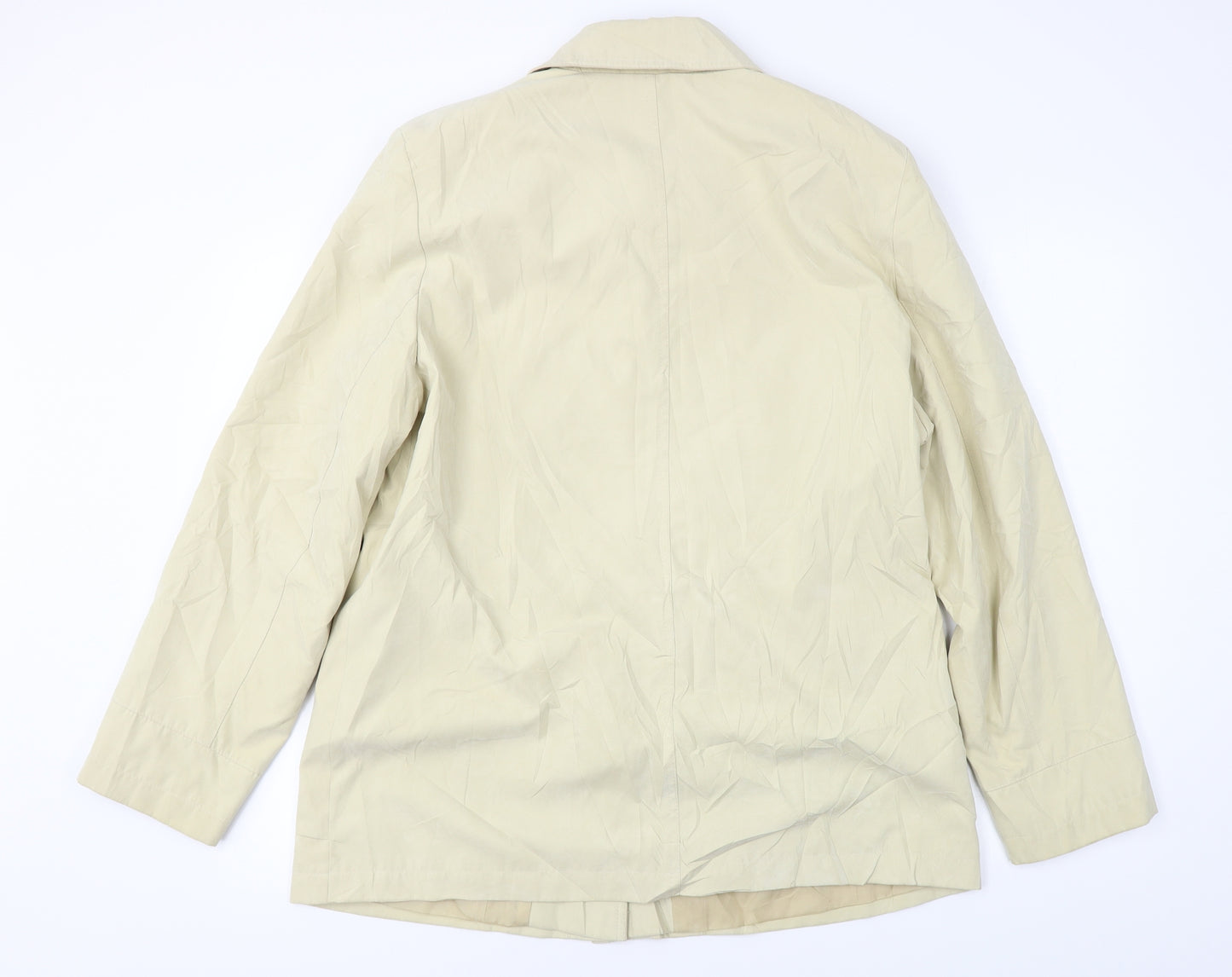 EWM  Womens Beige   Jacket Coat Size 16