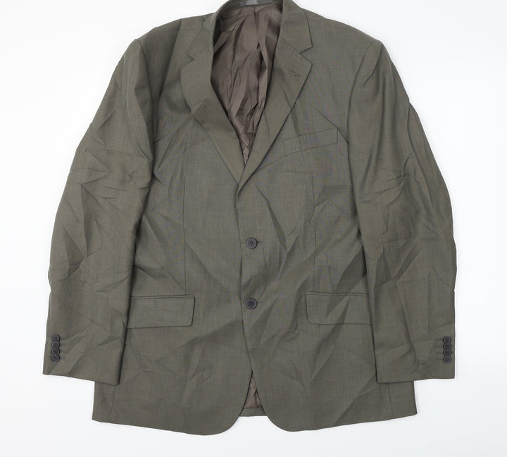 F&F Mens Brown Jacket Blazer Size 42