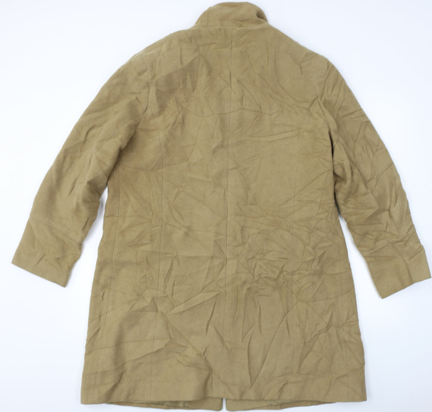Essentials  Womens Brown   Jacket Coat Size 20