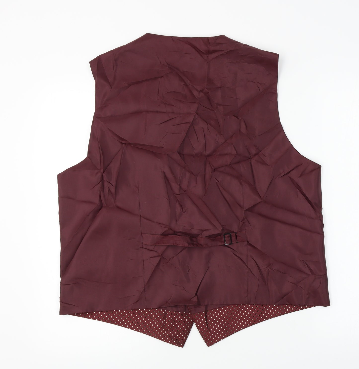 Scott & Taylor  Mens Red   Jacket Suit Waistcoat Size 44