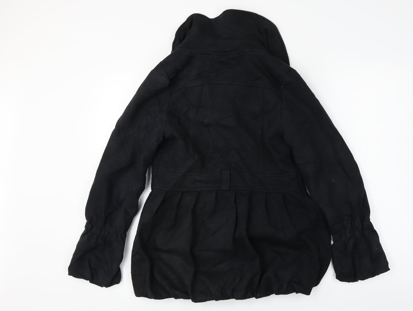 New Look  Girls Black   Jacket Coat Size 12-13 Years