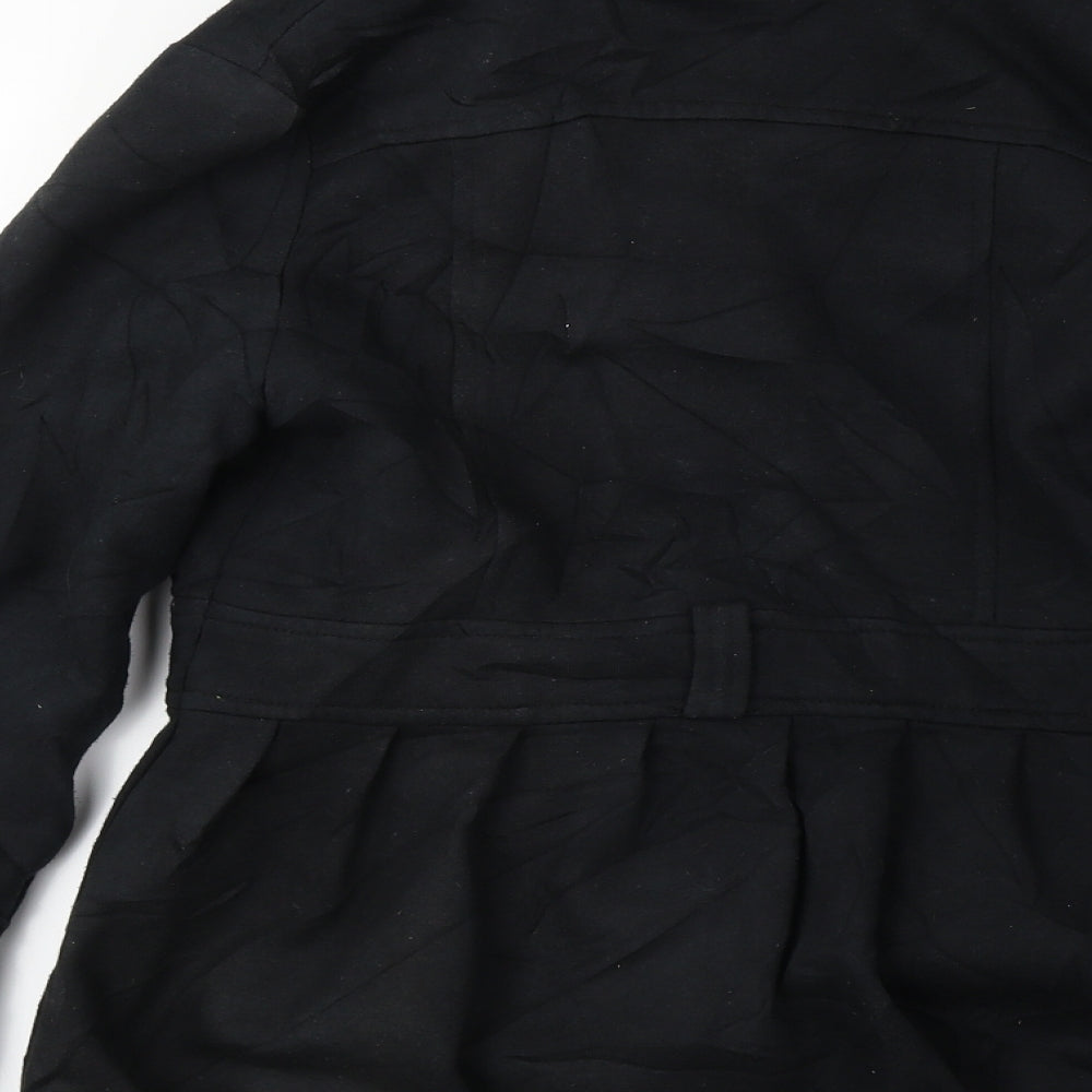 New Look  Girls Black   Jacket Coat Size 12-13 Years