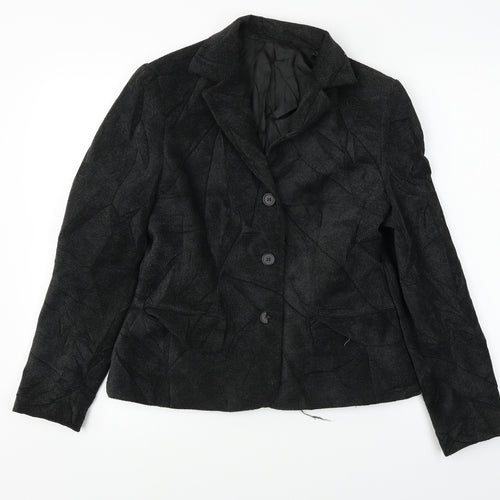 GLB Womens Black   Jacket Blazer Size 10