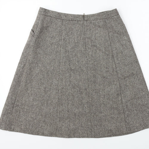 Warehouse  Womens Brown   Bandage Skirt Size 12