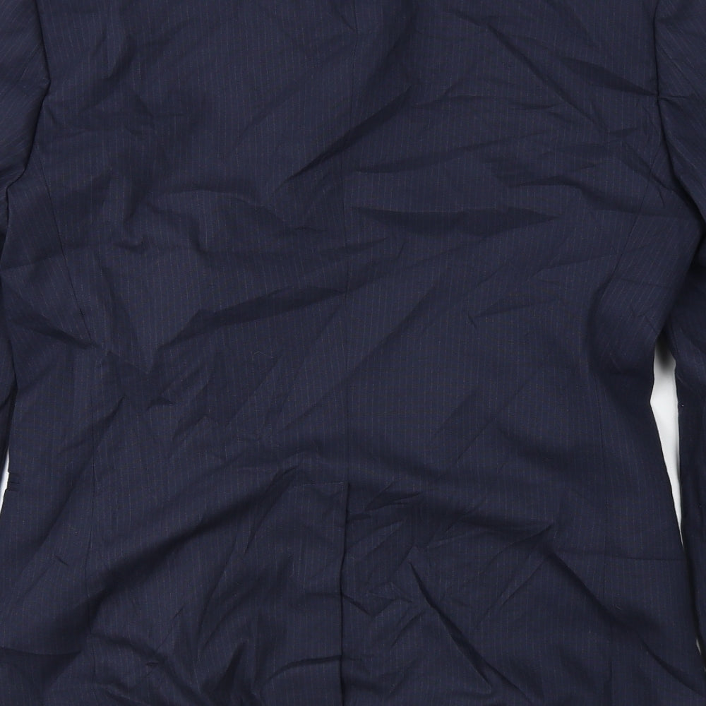 Stile Benetton  Mens Blue   Jacket Sport Coat Size 36