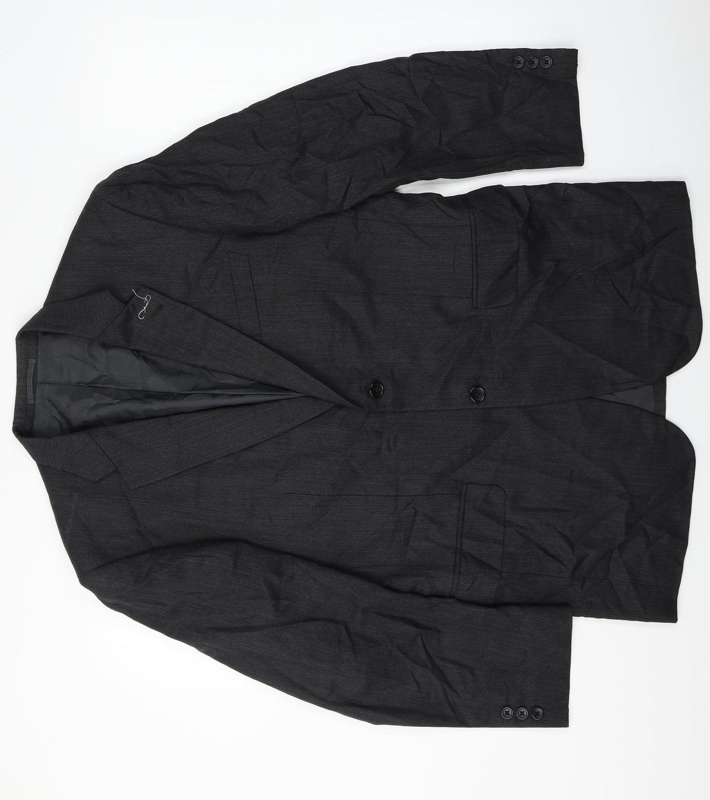 versare Mens Grey   Jacket Blazer Size 42