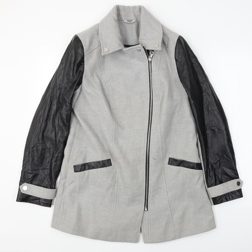 Select  Womens Grey   Jacket Coat Size 12