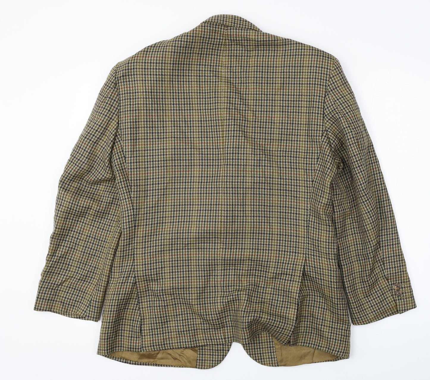 Marks and Spencer  Mens Brown Check  Jacket Blazer Size 40