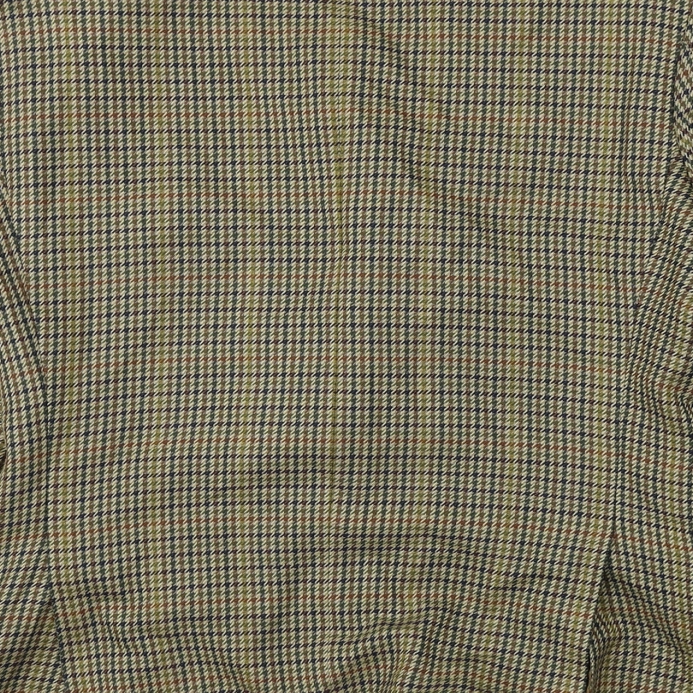 Marks and Spencer  Mens Brown Check  Jacket Blazer Size 40