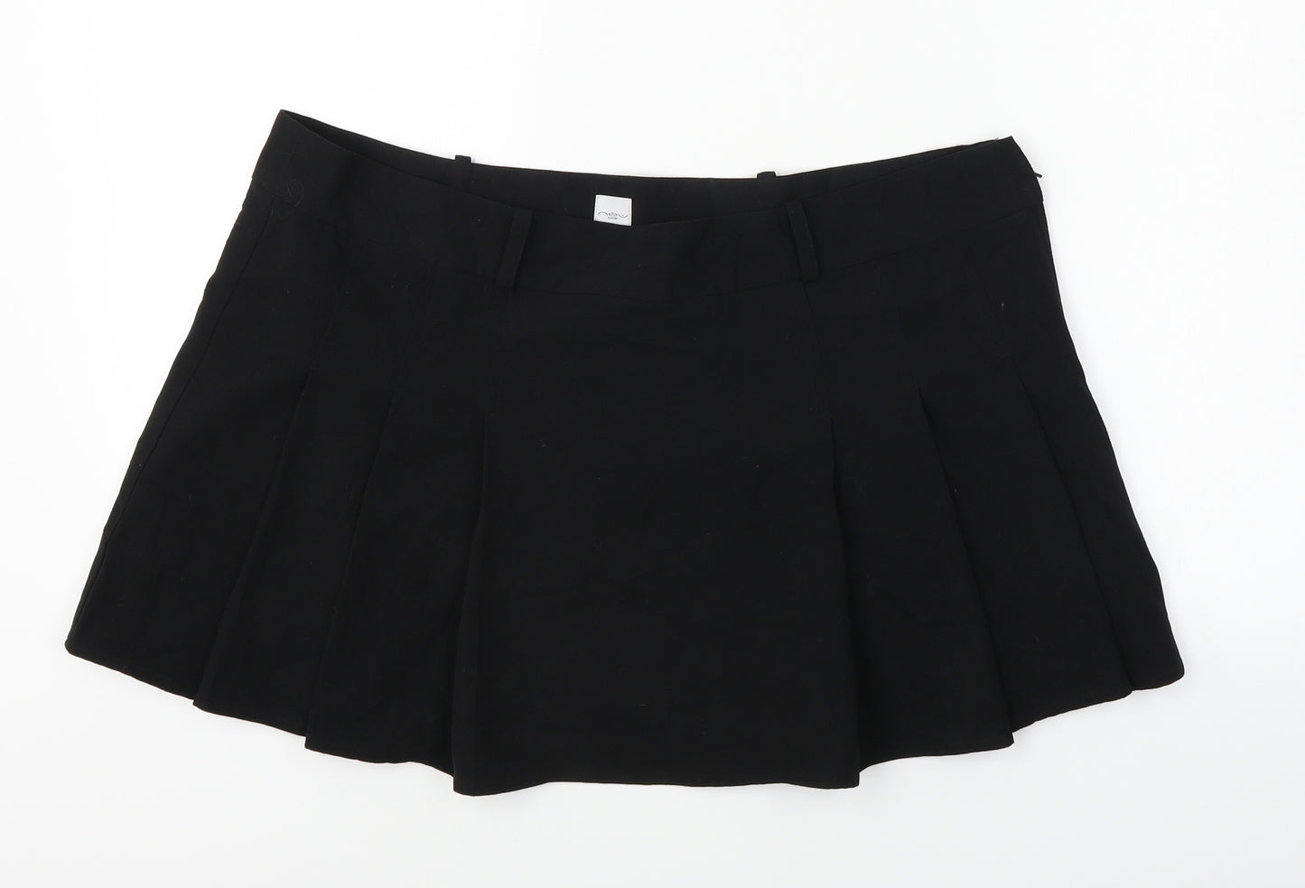 New Look  Womens Black   A-Line Skirt Size 38 in