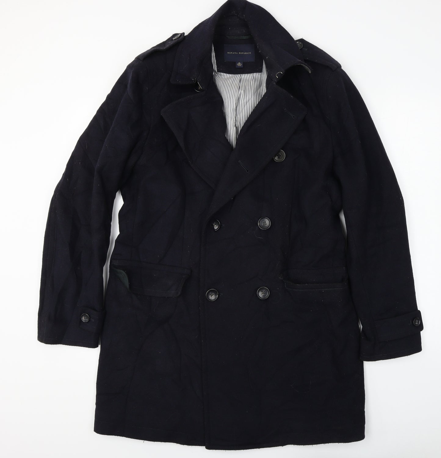 Banana Republic Womens Blue   Jacket Coat Size M