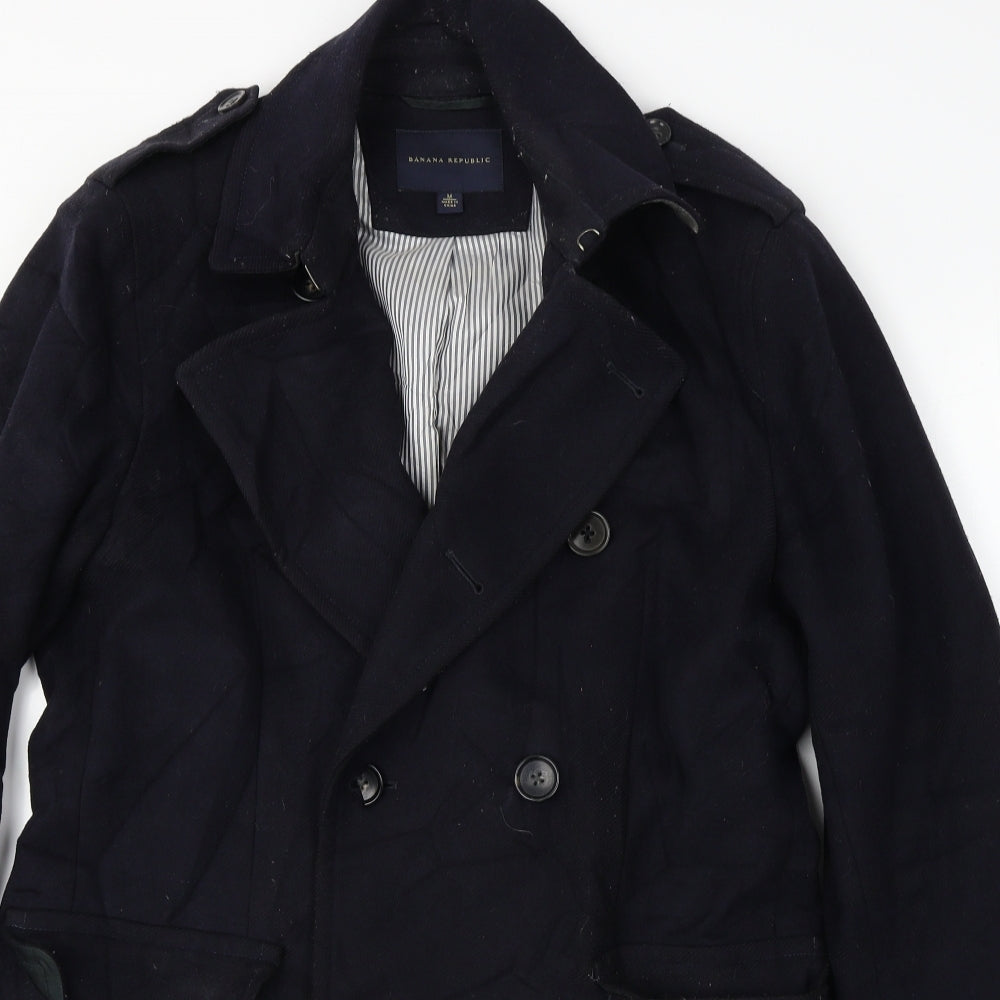 Banana Republic Womens Blue   Jacket Coat Size M