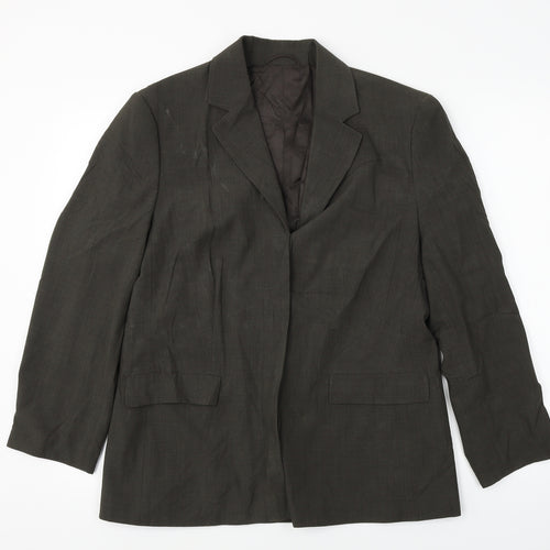 Yarell  Womens Green   Jacket Blazer Size 12