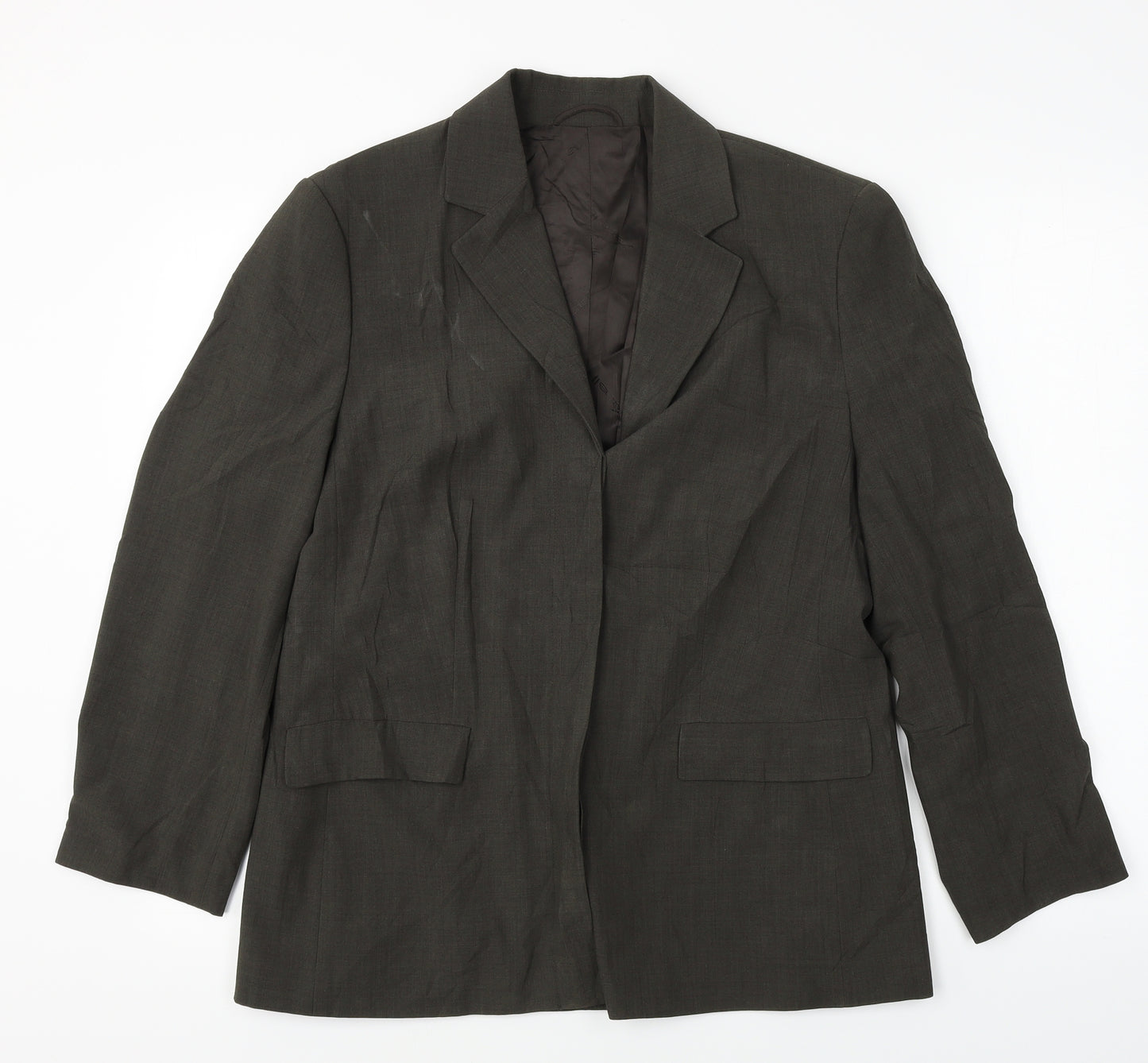 Yarell  Womens Green   Jacket Blazer Size 12