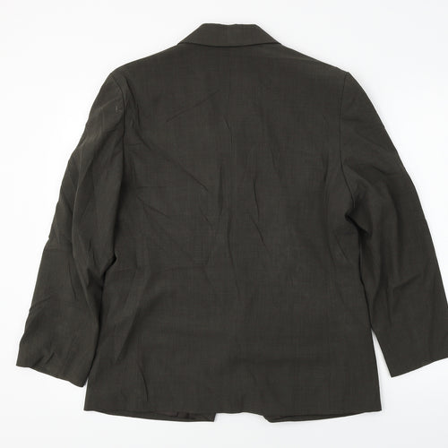 Yarell  Womens Green   Jacket Blazer Size 12