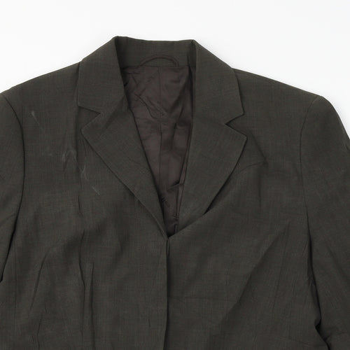 Yarell  Womens Green   Jacket Blazer Size 12