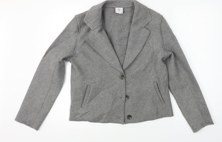 LEE COOPER Womens Grey Jacket Coat Size 10