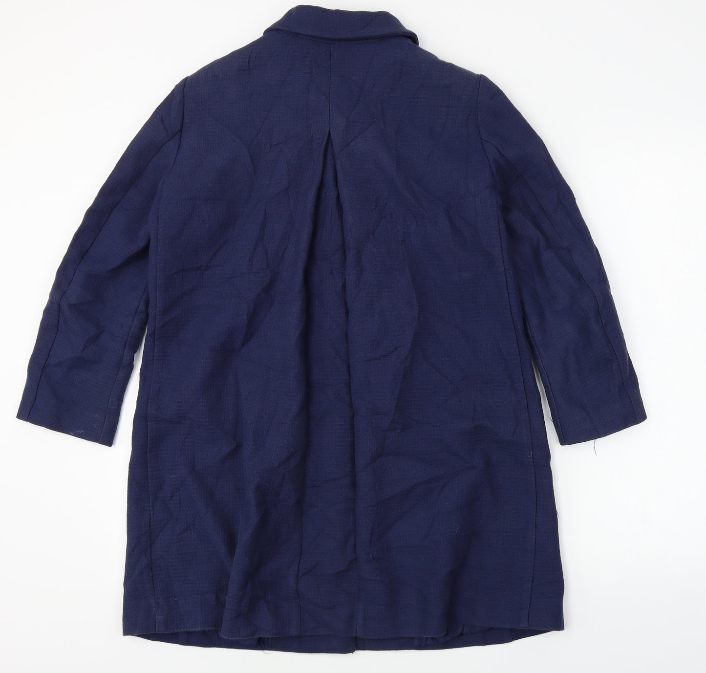 United Colors of Benetton  Womens Blue   Jacket Coat Size 8