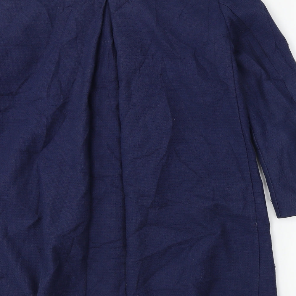 United Colors of Benetton  Womens Blue   Jacket Coat Size 8
