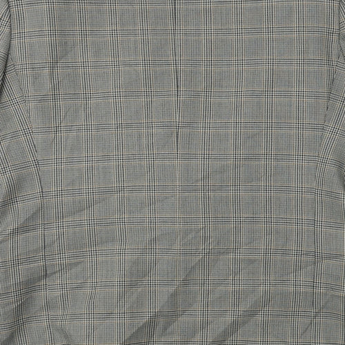 Avenue  Womens Brown Check  Jacket Blazer Size 20