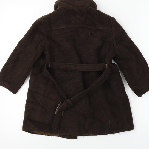 St michael     Girls Brown   Jacket Coat Size 4 Years
