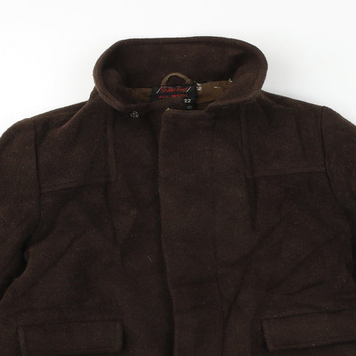 St michael     Girls Brown   Jacket Coat Size 4 Years