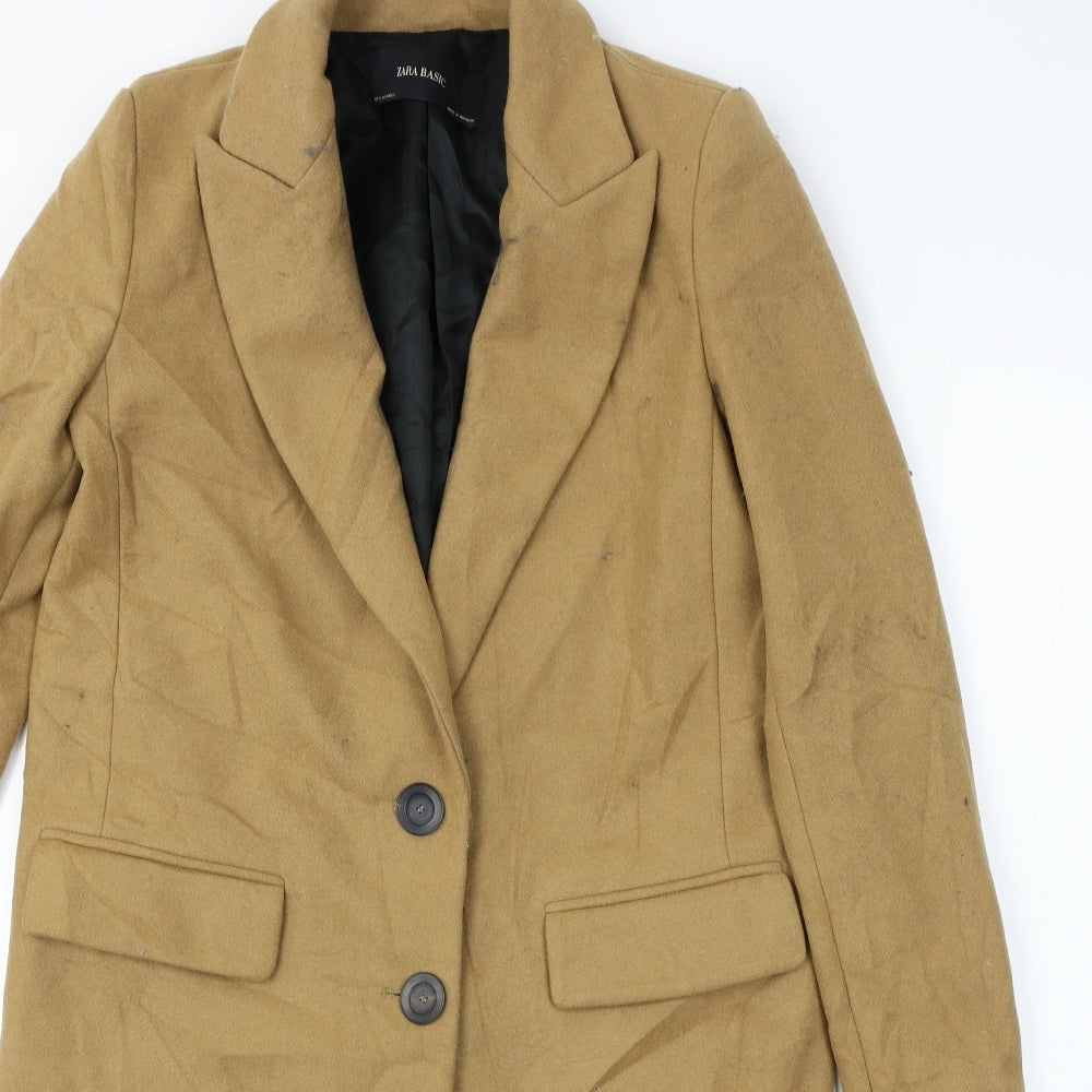 Zara Womens Brown   Jacket Coat Size XS