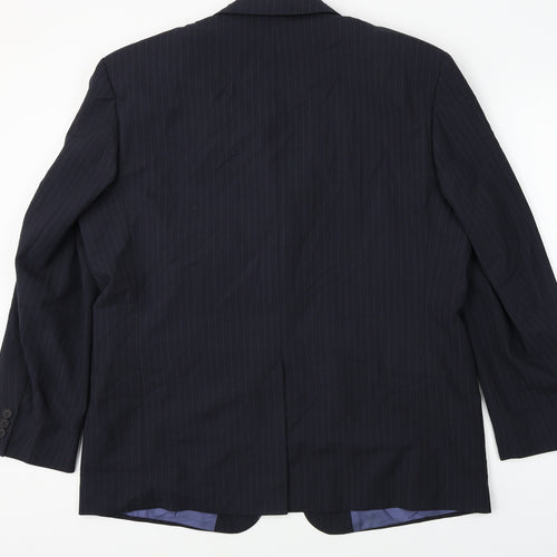 Preworn  Mens Blue   Jacket Blazer Size 44